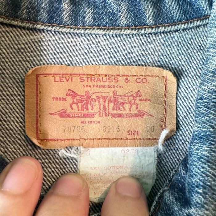 80s USA Levi's デニムジャケット | Vintage.City 빈티지숍, 빈티지 코디 정보