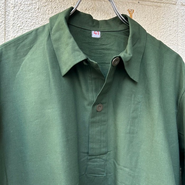 Swedish Military M-55 Pullover Shirt【DEADSTOCK】 | Vintage.City 古着屋、古着コーデ情報を発信