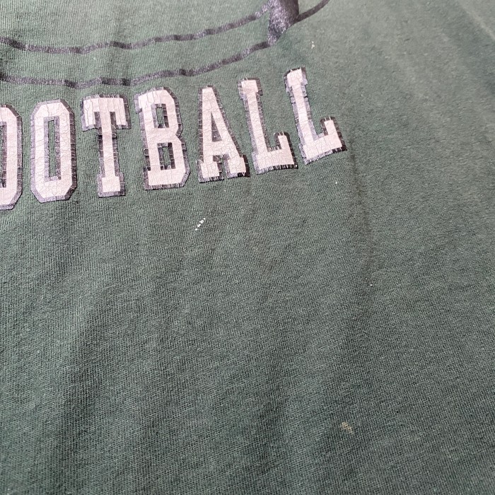 90's　チャンピオン　マイアミフットボール　３段プリント　グリーン　Tシャツ | Vintage.City 古着屋、古着コーデ情報を発信