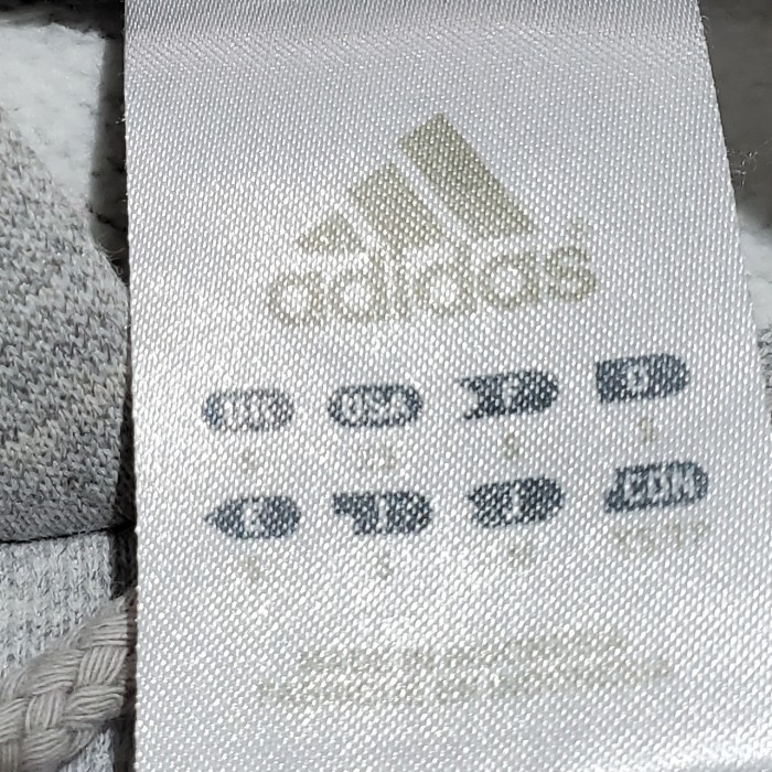 adidas アディダス カレッジプリント刺繍ロゴパーカーフーディー 古着グレー | Vintage.City 古着屋、古着コーデ情報を発信