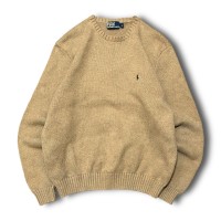 【Ralph Lauren】クルーネックコットンニットセーター | Vintage.City 빈티지숍, 빈티지 코디 정보