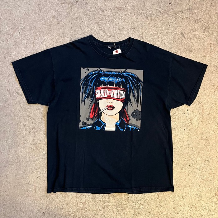 00's SKOLD vs KMFDM t-shirt/スコルド　バーサス　ケイ・エム・F・ディー・エム　ティーシャツ | Vintage.City 빈티지숍, 빈티지 코디 정보