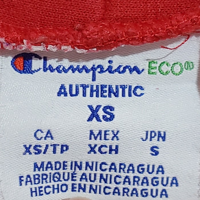 champion チャンピオン メキシコ製カレッジプリントパーカー 古着赤カラー | Vintage.City 古着屋、古着コーデ情報を発信