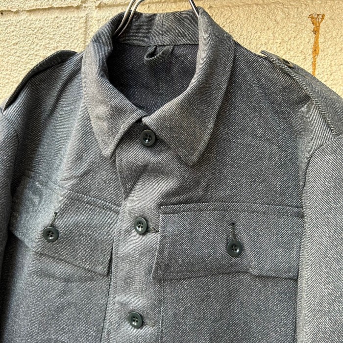 70〜80's Swiss Military Late Model Denim Work Jacket【DEADSTOCK】 | Vintage.City 빈티지숍, 빈티지 코디 정보
