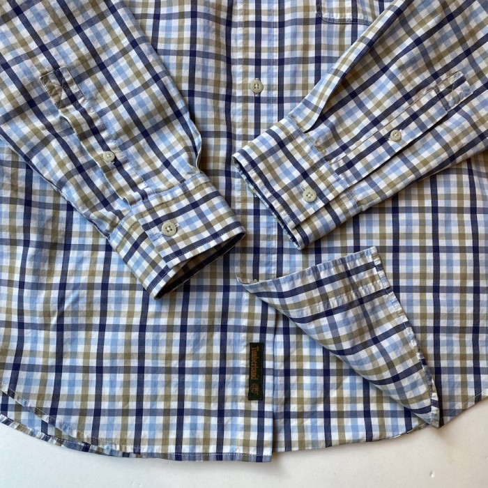 Timberland BD cotton check shirt | Vintage.City 古着屋、古着コーデ情報を発信