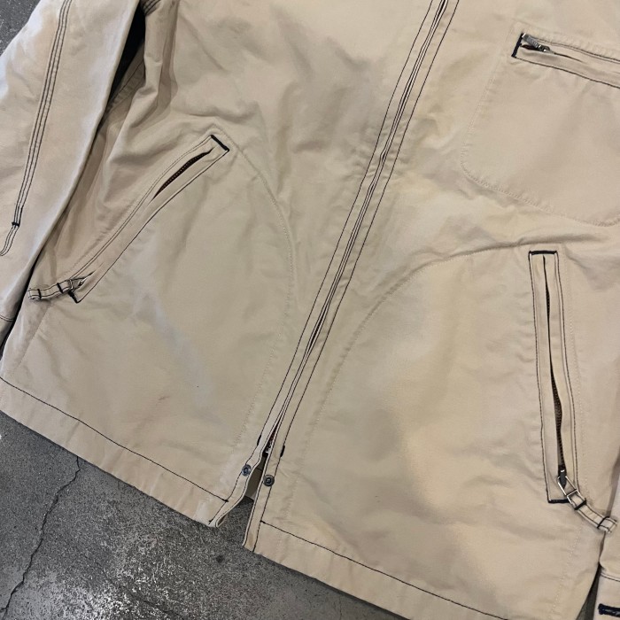 STRUCTURE cotton zip up jacket | Vintage.City 빈티지숍, 빈티지 코디 정보