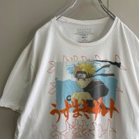 Naruto anime T-shirt size XL 配送C うずまきナルト　ビッグロゴ　アニメTシャツ | Vintage.City 古着屋、古着コーデ情報を発信