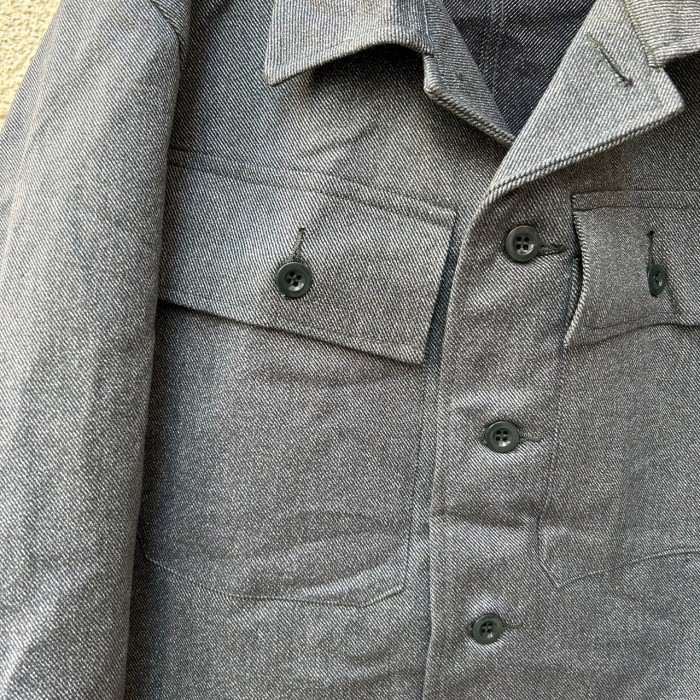 70〜80's Swiss Military Late Model Denim Work Jacket【DEADSTOCK】 | Vintage.City 古着屋、古着コーデ情報を発信
