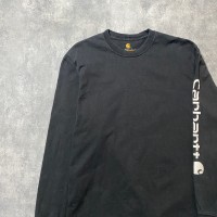 carhartt　カーハート　アームプリント　ブラック　Tシャツ　ロンT | Vintage.City 古着屋、古着コーデ情報を発信