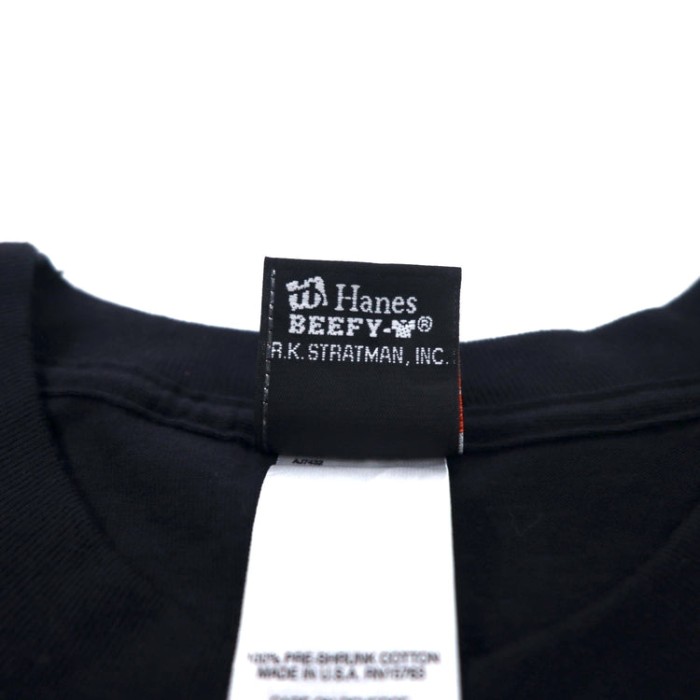 HARLEY DAVIDSON USA製 ロゴプリント Tシャツ 2XL ブラック コットン Arkansas 両面プリント Hanes BEEFY-T ビッグサイズ | Vintage.City 古着屋、古着コーデ情報を発信
