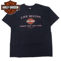 HARLEY DAVIDSON USA製 ロゴプリント Tシャツ 2XL ブラック コットン Arkansas 両面プリント Hanes BEEFY-T ビッグサイズ | Vintage.City 古着屋、古着コーデ情報を発信