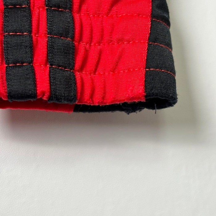 adidas スリーライン バイカラー トラックジャケット ジャージ 赤黒 S | Vintage.City 古着屋、古着コーデ情報を発信