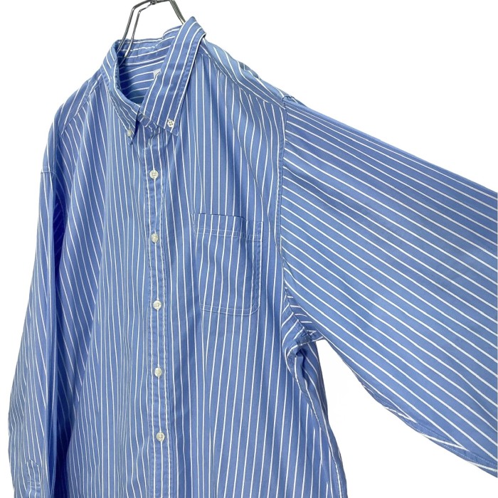 90s Brooks Brothers L/S BD cotton stripe shirt | Vintage.City 빈티지숍, 빈티지 코디 정보