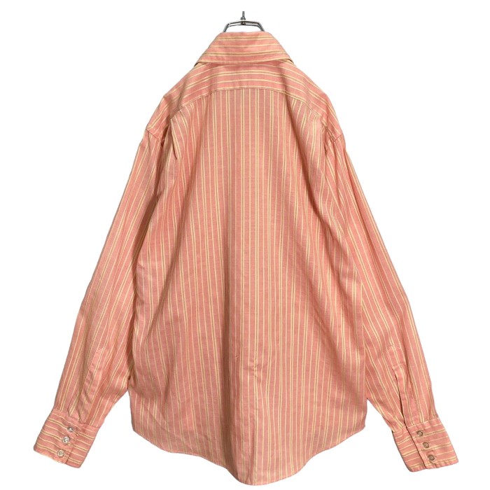 70s carriage club L/S stripe design shirt | Vintage.City 古着屋、古着コーデ情報を発信