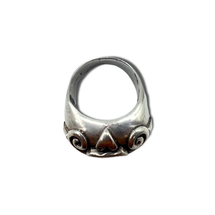SILVER RING ブラックオニキス シルバー リング 指輪 13号 925 ゴシックデザイン | Vintage.City 古着屋、古着コーデ情報を発信