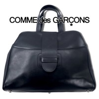 COMME des GARCONS COMME des GARCONS ボストンバッグ ハンドバッグ ブラック PVC 台形 W16SC01 | Vintage.City 古着屋、古着コーデ情報を発信