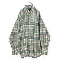 90s Ralph Lauren ''BLAKE'' L/S BD cotton check shirt | Vintage.City 古着屋、古着コーデ情報を発信