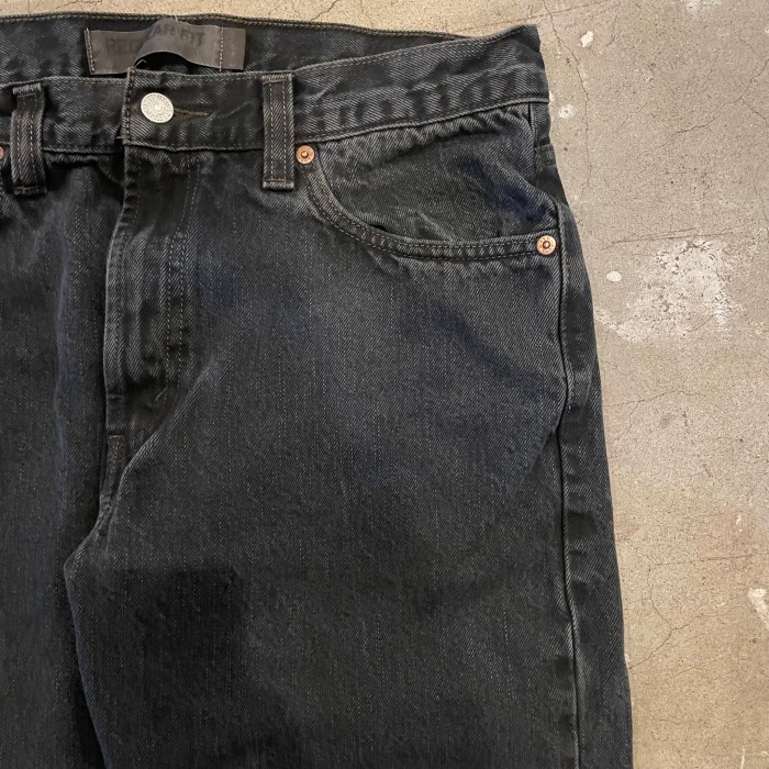 Levi's 505 overdye black denim pants | Vintage.City 빈티지숍, 빈티지 코디 정보