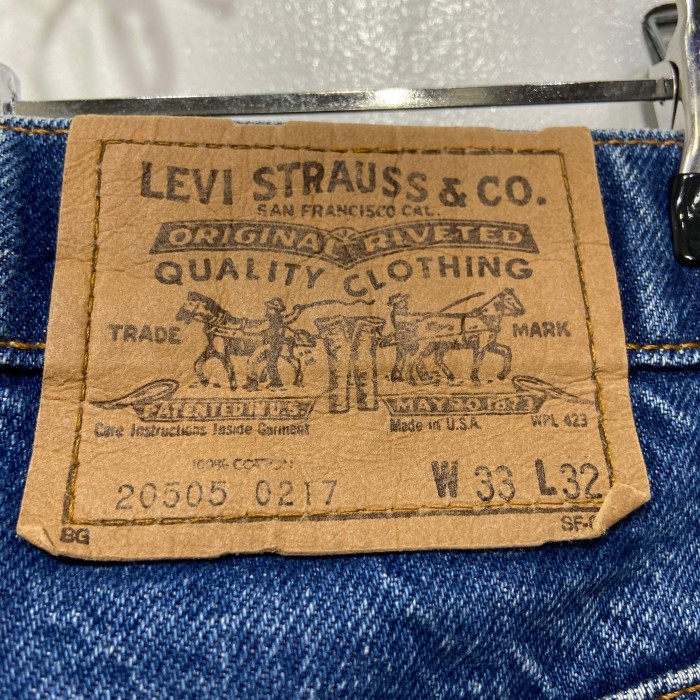 80s USA製　Levi's 505 オレンジタブ　デニムパンツ　W33L32 | Vintage.City 古着屋、古着コーデ情報を発信