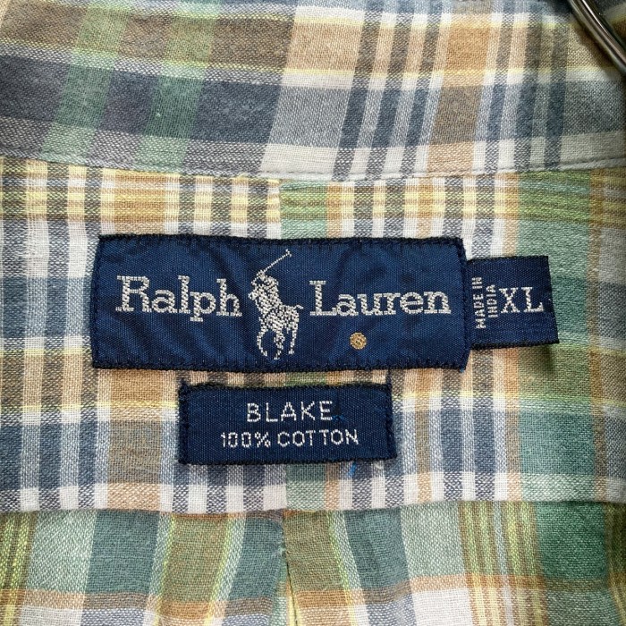 90s Ralph Lauren ''BLAKE'' L/S BD cotton check shirt | Vintage.City Vintage Shops, Vintage Fashion Trends