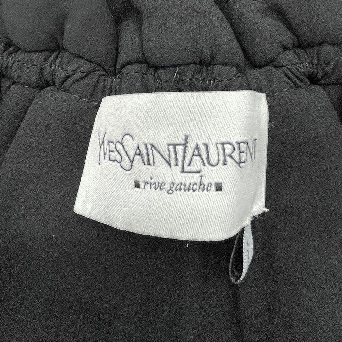 YVES SAINT LAURENT イヴ・サンローラン ポンチョ スパンコール F40 ブラック | Vintage.City 古着屋、古着コーデ情報を発信