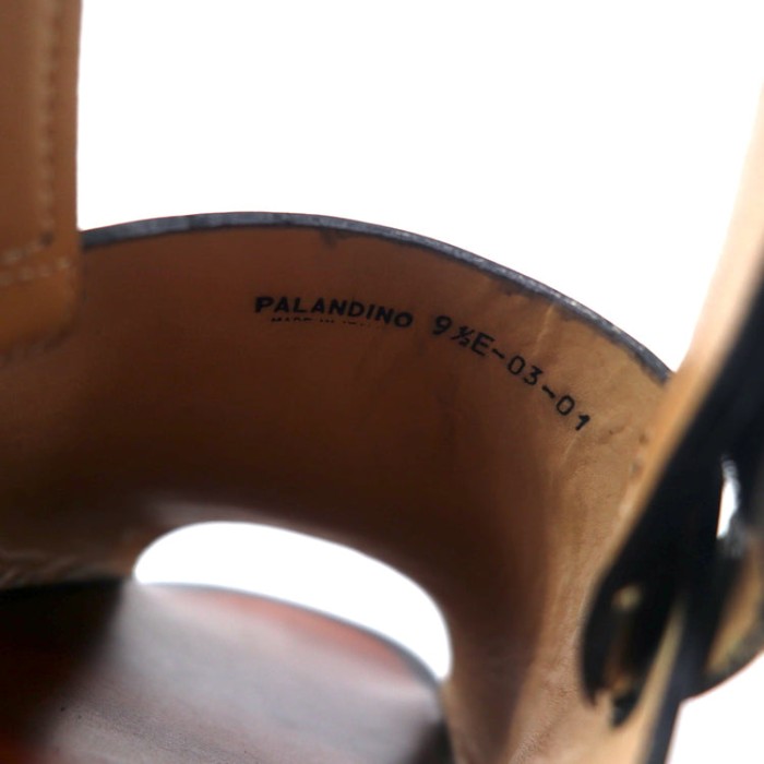 BALLY オープントゥ レザー サンダル PALANDINO 28.5cm ブラック バックストラップ スイス製 | Vintage.City 古着屋、古着コーデ情報を発信