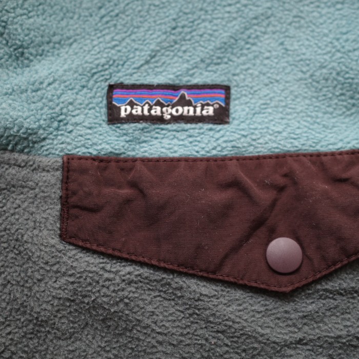 US 古着 patagonia パタゴニア XL シンチラ スナップt フリース ジャケット チョコミント カラー | Vintage.City 빈티지숍, 빈티지 코디 정보