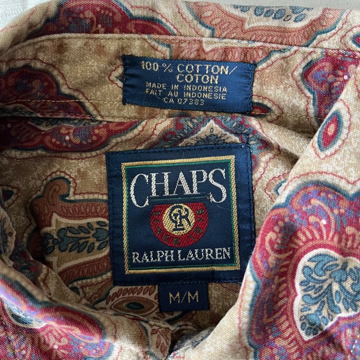 80〜90’s CHAPS RALPH LAUREN/チャップス コットンシャツ ボタンダウンシャツ fc-1719 | Vintage.City 빈티지숍, 빈티지 코디 정보