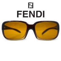 FENDI イタリア製 サングラス レクタングル ブラウン FFロゴ SL7672 | Vintage.City 古着屋、古着コーデ情報を発信