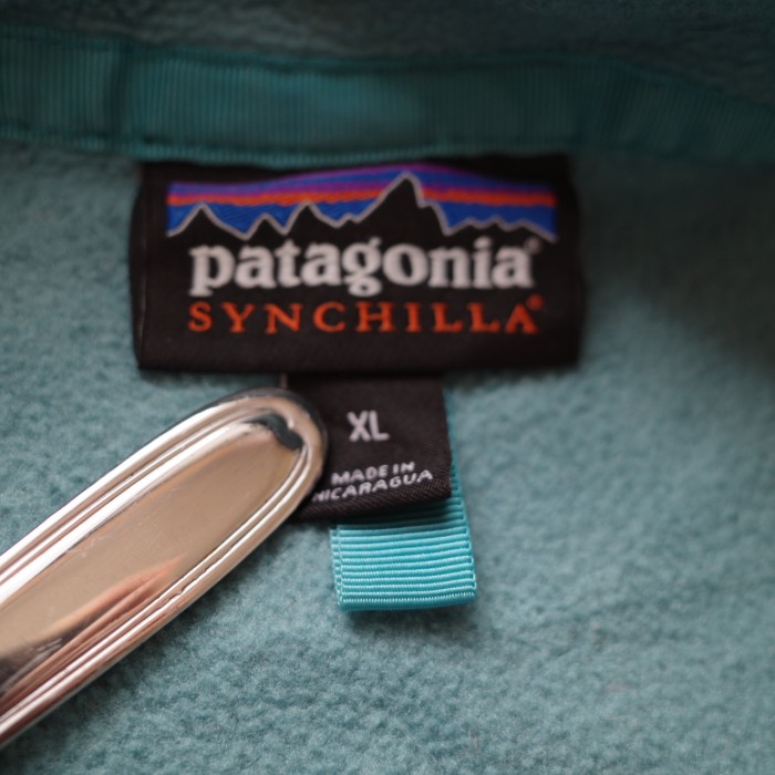 US 古着 patagonia パタゴニア XL シンチラ スナップt フリース ジャケット チョコミント カラー | Vintage.City 古着屋、古着コーデ情報を発信