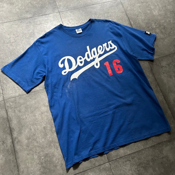 90s 野茂tシャツ USA製 ブルー/青 L MLB ドジャース | Vintage.City 古着屋、古着コーデ情報を発信