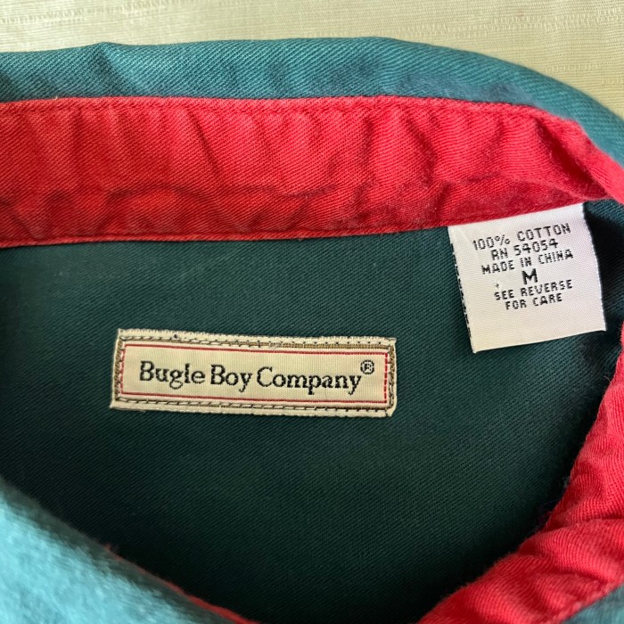 90’s Bugle Boy Company/ビューグルボーイ デザインシャツ ボーダーシャツ ボタンダウンシャツ シャツ 古着 fc-1716 | Vintage.City 빈티지숍, 빈티지 코디 정보