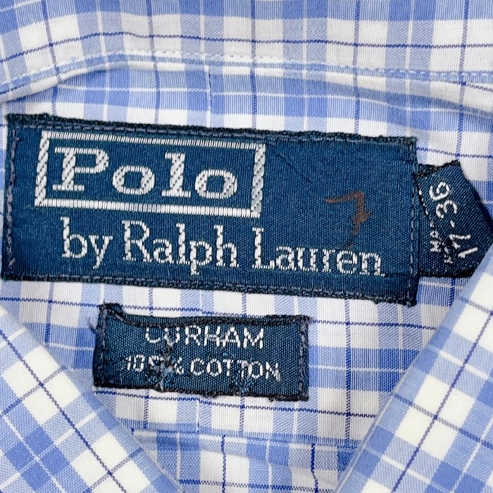 17-36size Polo by Ralph Lauren check shirt 24032317 ポロラルフローレン チェックシャツ 長袖 | Vintage.City 빈티지숍, 빈티지 코디 정보
