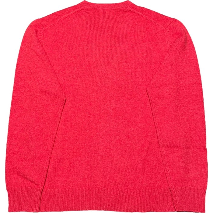 TOMORROWLAND tricot ウールVネックセーター レッド Lサイズ | Vintage.City 빈티지숍, 빈티지 코디 정보
