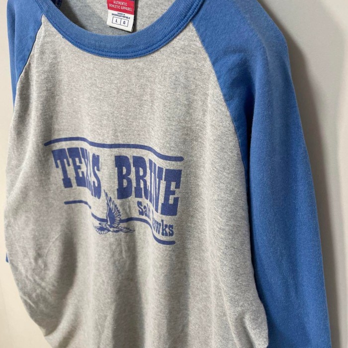 Champion TEXAS BRINE work raglan T-shirt size L 配送C　チャンピオン　ラグランTシャツ　アメリカ企業 | Vintage.City Vintage Shops, Vintage Fashion Trends