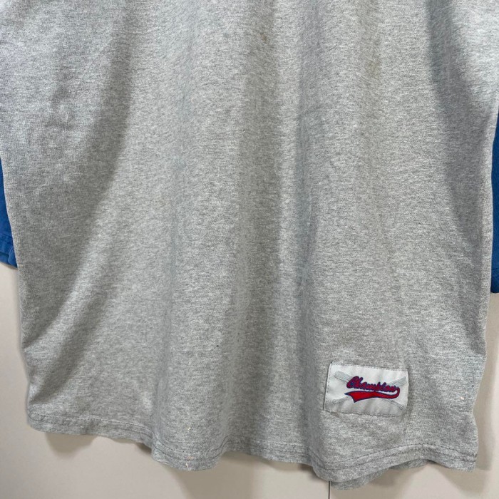 Champion TEXAS BRINE work raglan T-shirt size L 配送C　チャンピオン　ラグランTシャツ　アメリカ企業 | Vintage.City 빈티지숍, 빈티지 코디 정보