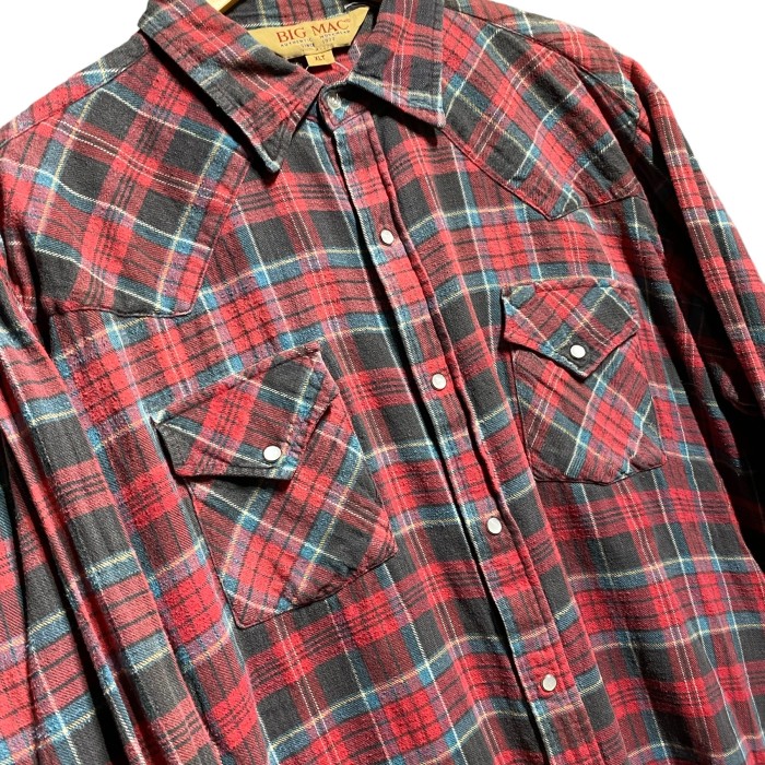 80s BIGMAC ビッグマック 長袖シャツ チェックシャツ | Vintage.City 古着屋、古着コーデ情報を発信