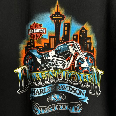 2002年代 Harley-Davidson モーターサイクル バイク Tシャツ ハーレーダビッドソン /T-Shirt/XL 古着 | Vintage.City 빈티지숍, 빈티지 코디 정보