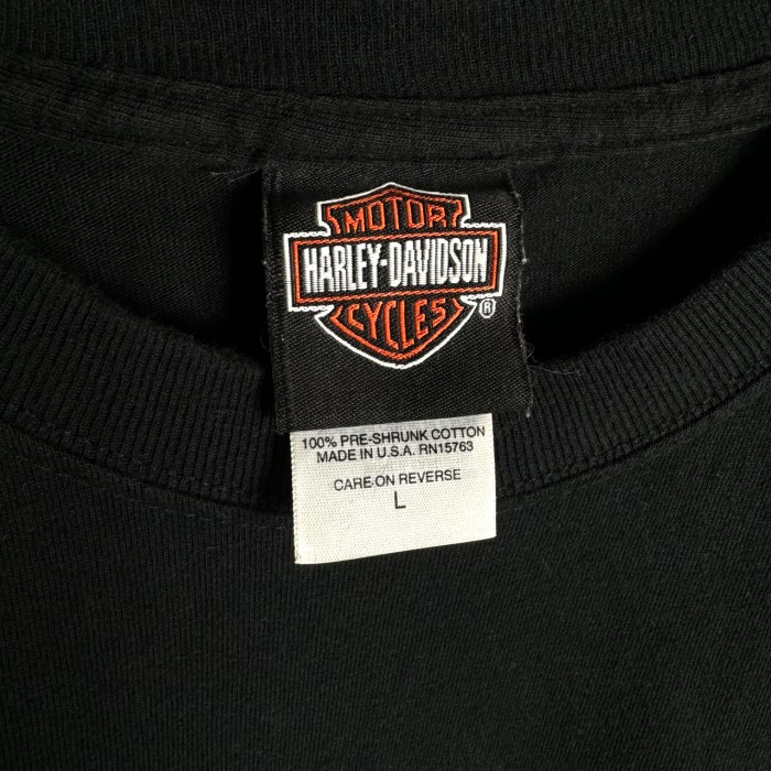 2002年代 Harley-Davidson モーターサイクル バイク Tシャツ ハーレーダビッドソン /T-Shirt/XL 古着 | Vintage.City 빈티지숍, 빈티지 코디 정보