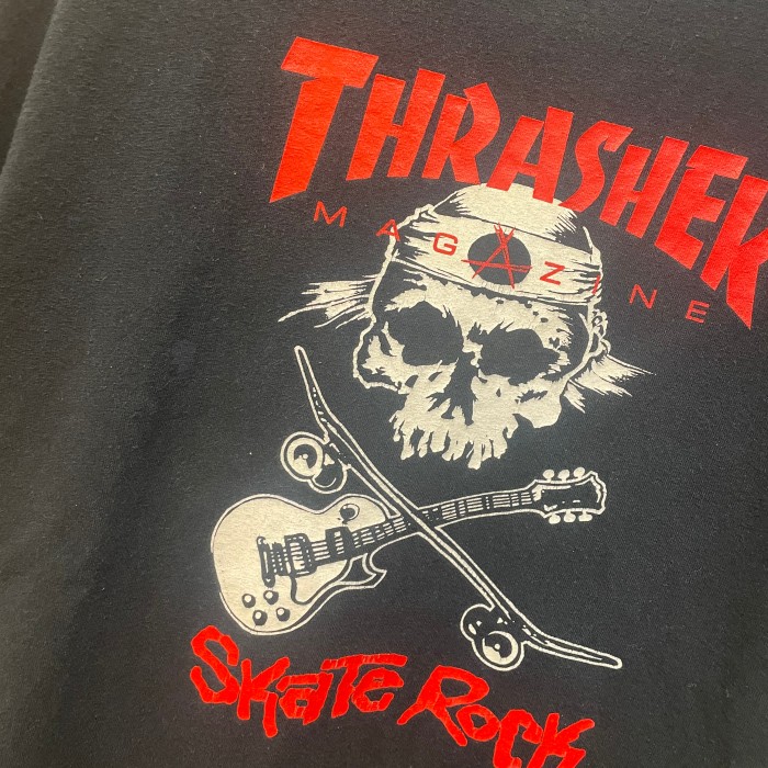 THRASHER Skate Rock スラッシャー　スラッシャー スカルプリント | Vintage.City 빈티지숍, 빈티지 코디 정보