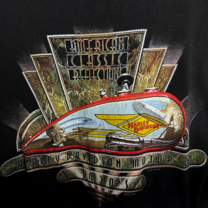 90年代 Harley-Davidson モーターサイクル バイク Tシャツ ハーレーダビッドソン /T-Shirt/XL 古着 | Vintage.City 빈티지숍, 빈티지 코디 정보
