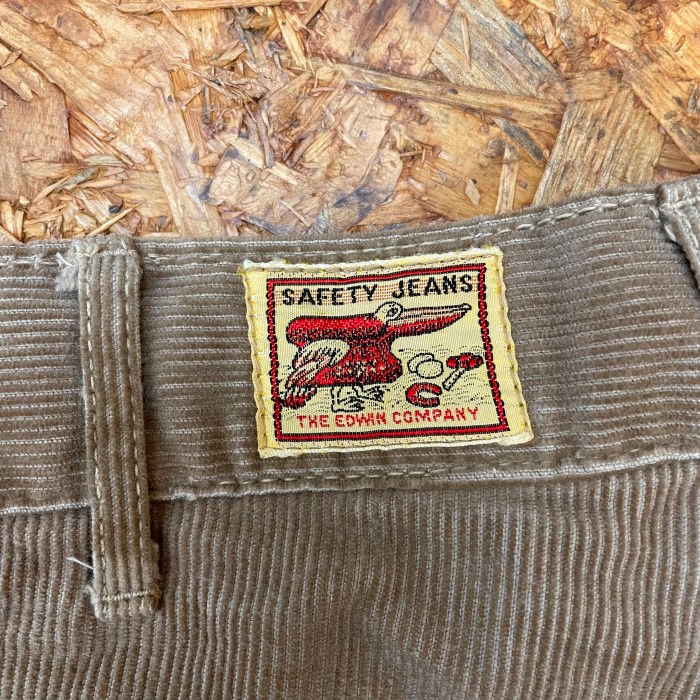 EDWIN SAFETY JEANS コーデュロイパンツ W30 ブラウン系 エドウィン ボトムス ユーズド USED ヴィンテージ 古着 | Vintage.City Vintage Shops, Vintage Fashion Trends