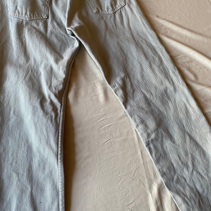 90's USA made / 《Levi's》 501 light grey denim pants リーバイス デニムパンツ アメリカ製 | Vintage.City 古着屋、古着コーデ情報を発信
