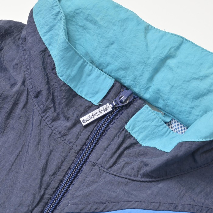 80's adidas アディダス Color Block Windbreaker Jacket | Vintage.City 古着屋、古着コーデ情報を発信