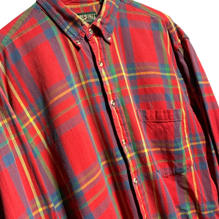 90s American Eagle アメリカンイーグル 長袖シャツ チェックシャツ | Vintage.City 빈티지숍, 빈티지 코디 정보