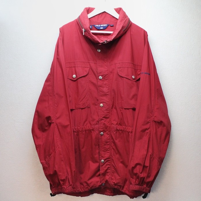 1990’s POLO SPORT / Cotton Mountain Jacket / Made In U.S.A. / 1990年代 ポロスポーツ マウンテンジャケット アメリカ製 XL | Vintage.City 빈티지숍, 빈티지 코디 정보