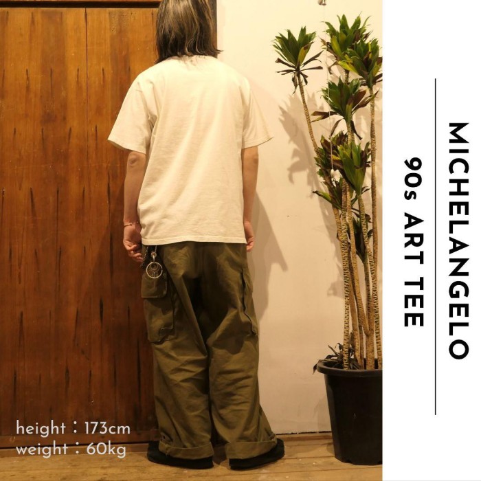 VINTAGE 90s L Art Tee -Michelangelo- | Vintage.City 古着屋、古着コーデ情報を発信