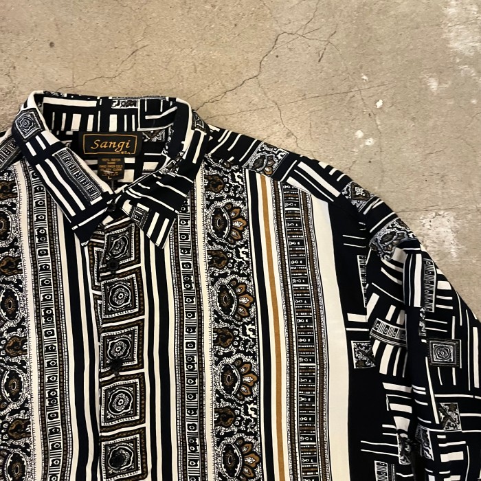 Sangi design rayon shirt(made in USA) | Vintage.City 빈티지숍, 빈티지 코디 정보