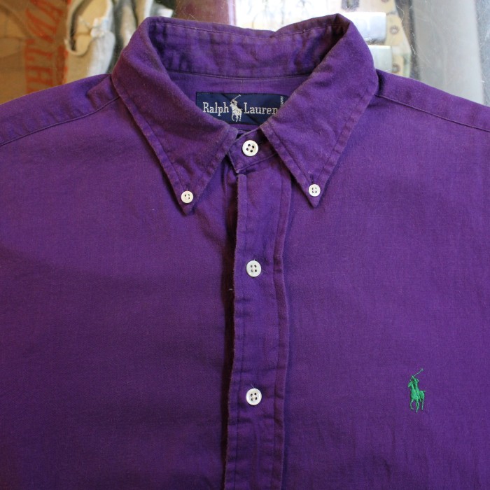 Polo Ralph Lauren / BD L/S Shirt / ポロラルフローレン ボタンダウン 長袖シャツ L | Vintage.City 빈티지숍, 빈티지 코디 정보