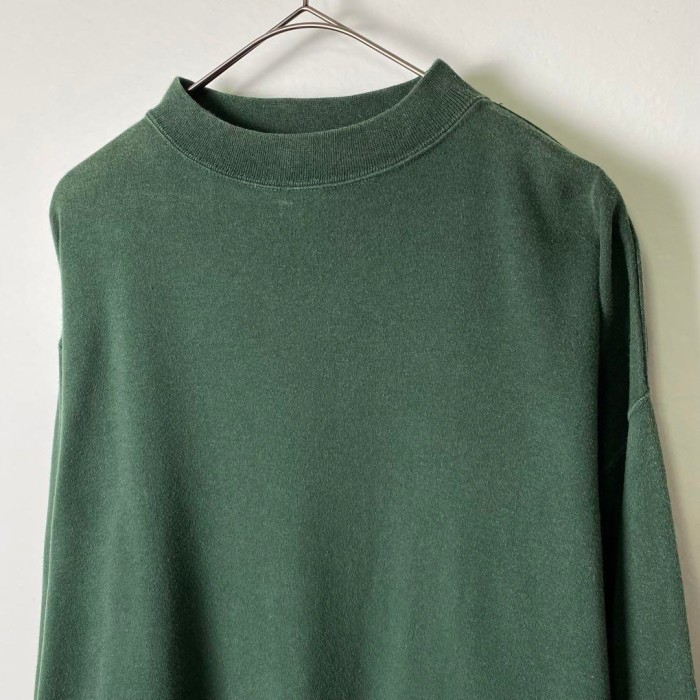 90s CHAPS ラルフローレン モックネック ロンT Tシャツ グリーン L | Vintage.City 빈티지숍, 빈티지 코디 정보